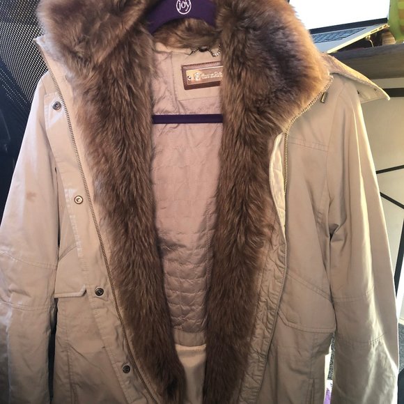 Massimo Dutti Parka with Removable Fur - Picture 4 of 6